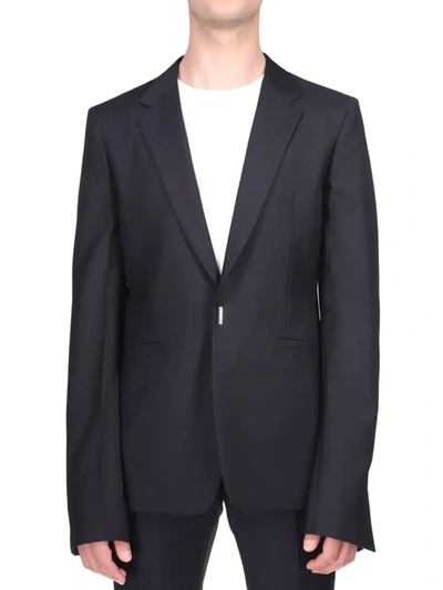 Shop Givenchy Men's Hook & Bar Slim-fit Jacket In Black