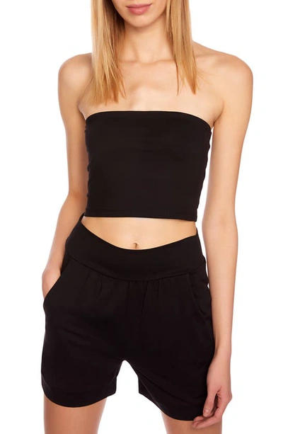 Susana Monaco Strapless Tube Top In Black