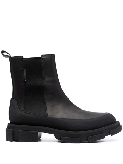 Shop Both Panelled Chelsea Boots In 黑色