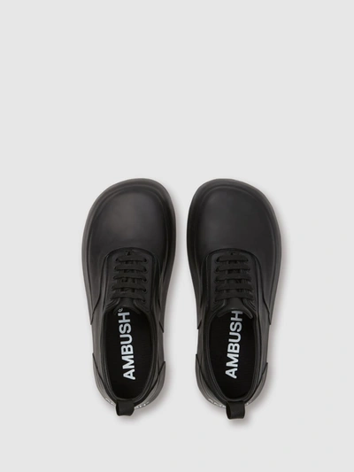 Shop Ambush Flat Shoes In Black Off White