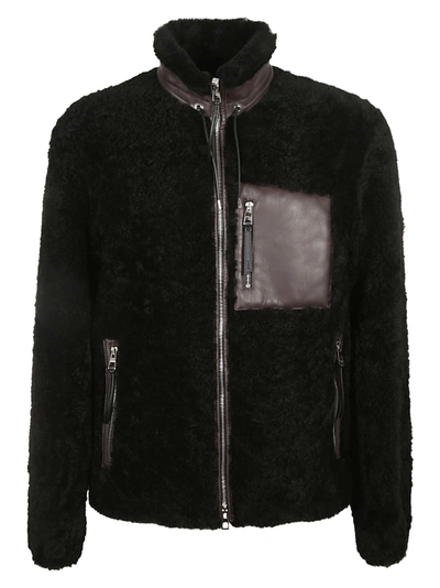 Shop Loewe Jackets In Black Brown