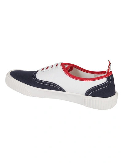 Shop Thom Browne Sneakers In Rwbwht