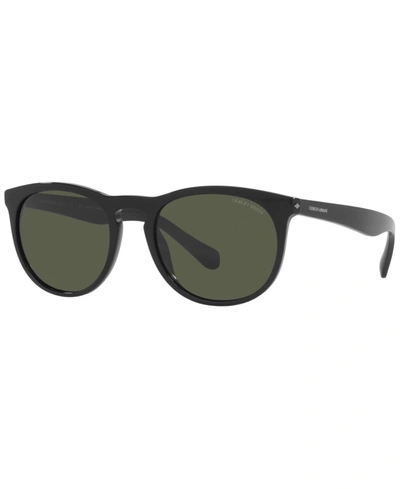 Shop Giorgio Armani Unisex Sunglasses, Ar8149 54 In Black