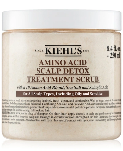 Shop Kiehl's Since 1851 Amino Acid Scalp Detox Treatment Scrub, 8.4 Oz. In No Color