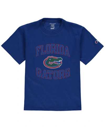 Champion Youth Royal Florida Gators Circling Team Jersey T-shirt In Royal