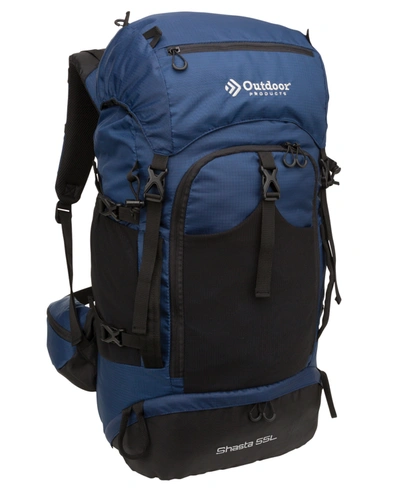 Shop Outdoor Products Shasta Technical Frame Backpack In Blue