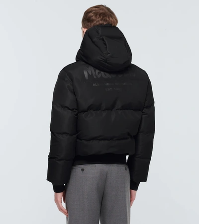 Shop Alexander Mcqueen Quilted Puffer Jacket In Black