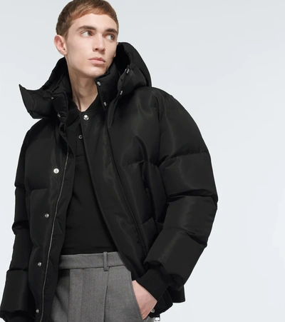 Shop Alexander Mcqueen Quilted Puffer Jacket In Black