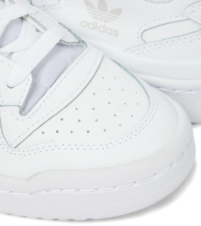 Adidas Originals Adidas Big Kids\' Originals X Monsters, Inc. Forum Low  Casual Shoes In White/white/white | ModeSens