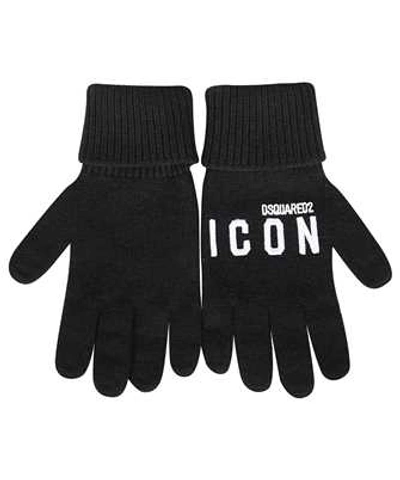 Shop Dsquared2 Wool Gloves In Black