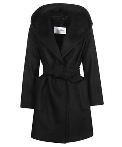 Shop Max Mara Rialto Coat In Black