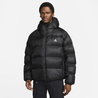 Shop Nike Unisex Therma-fit Adv Acg "lunar Lake" Puffer Jacket In Black