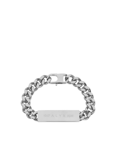 Shop Alyx Id Bracelet In Silver