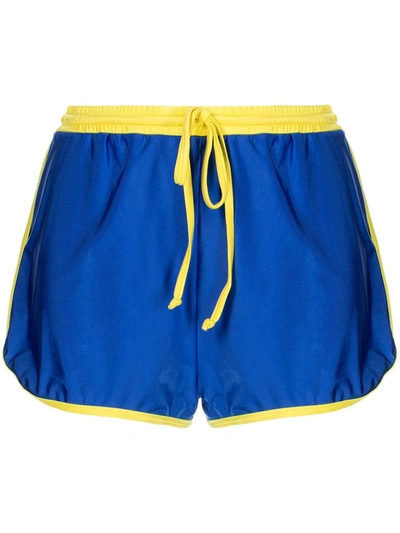 Shop Duskii Mel Swim Shorts In Blue