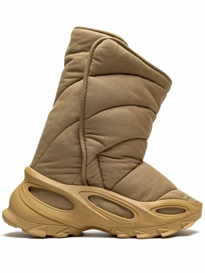 Shop Adidas Originals Yeezy Insulated Boots In Neutrals