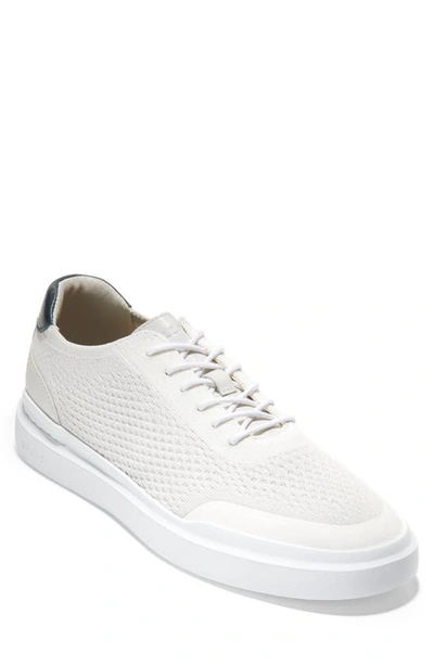 Shop Cole Haan Grandpro Stitchlite Sneaker In Bright White / Cool Gray