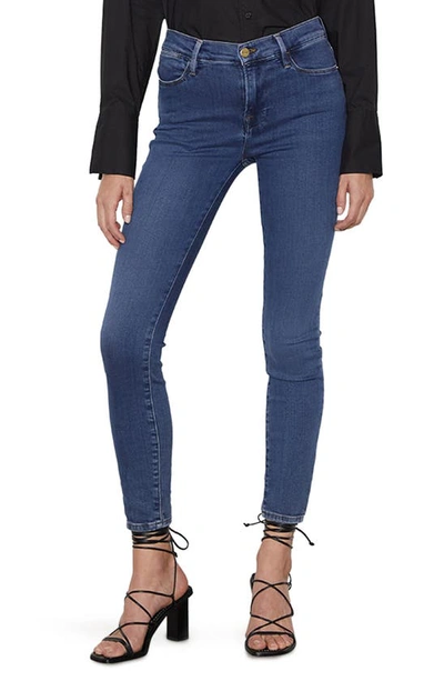 Shop Frame Le High Skinny Ankle Jeans In Hart