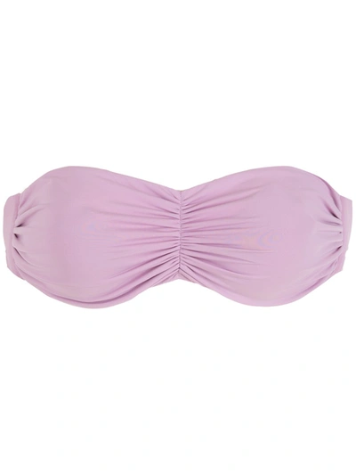 Shop Clube Bossa Venet Bikini Top In 紫色