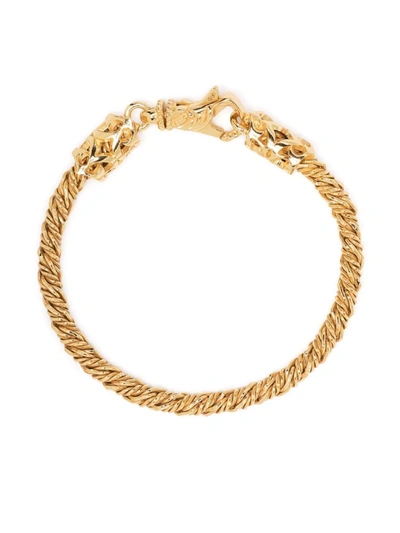 Shop Emanuele Bicocchi Rope Chain Bracelet In Gold