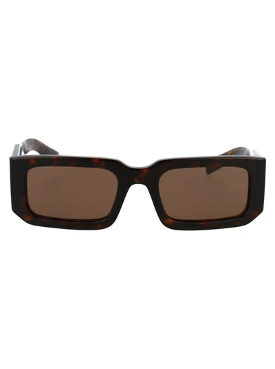 Shop Prada 0pr 06ys Sunglasses In 2au8c1 Tortoise