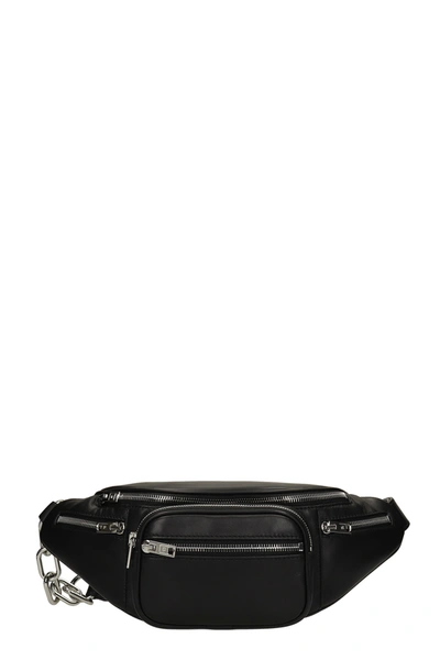 Shop Alexander Wang Attica Soft Waist Bag In Black Leather