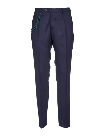 Shop Berwich Trousers In Blue