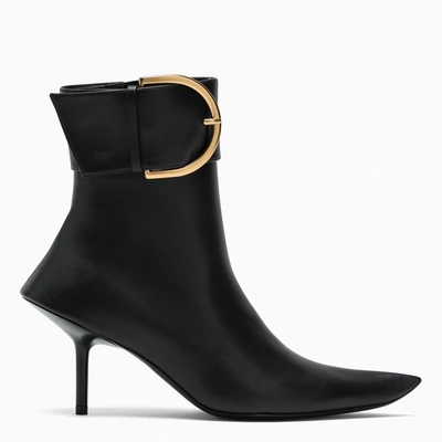 Shop Balenciaga Essex Boots In Black Leather