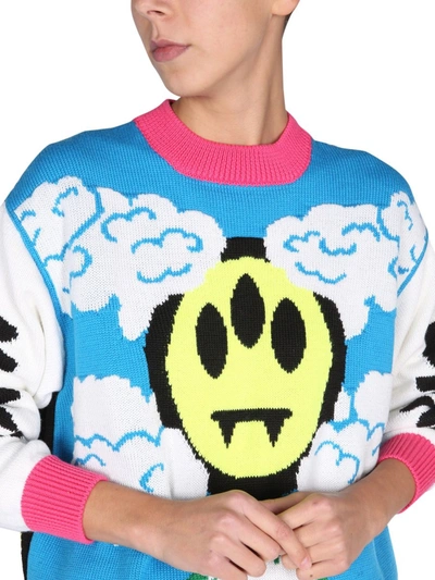 Shop Barrow Sweater With Logo Unisex In Multicolour