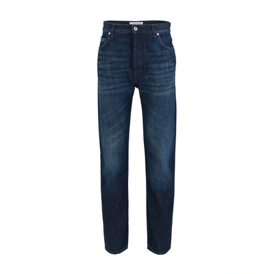 Shop Loewe Jeans In Blue Denim