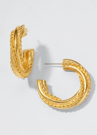 Shop Ben-amun Gold Hoop Earrings