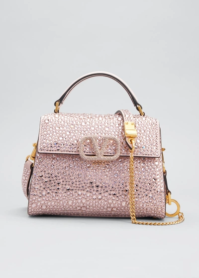 Valentino Sling Woman Handbag (Baby Pink & Beige) – Ayva International