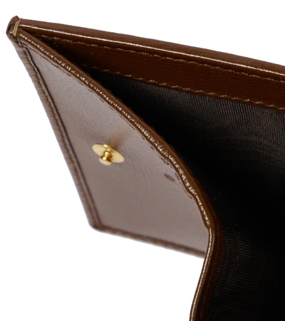 Shop Gucci Horsebit 1955 Leather Wallet In Multi
