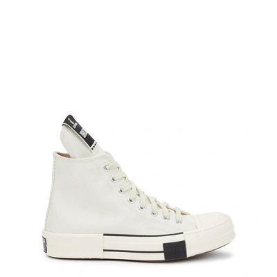 Shop Rick Owens Drkshdw X Converse Drkstar Canvas Hi-top Sneakers In White