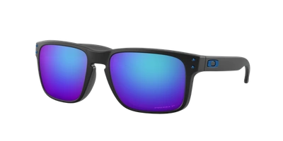 Shop Oakley Man Sunglasses Oo9244 Holbrook™ (low Bridge Fit) In Prizm Sapphire Polarized