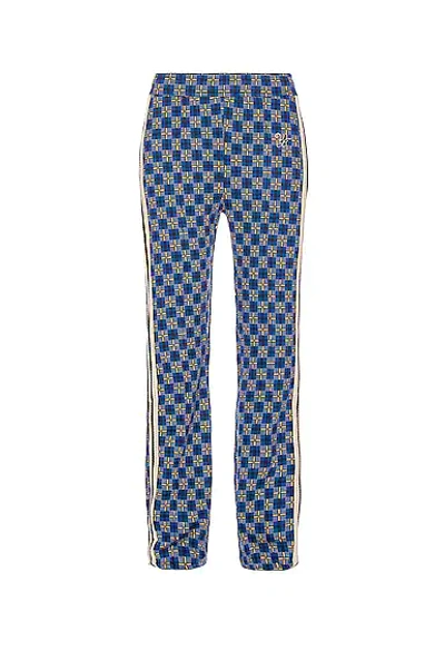 Shop Wales Bonner London Tracksuit Bottom In Blue & Black