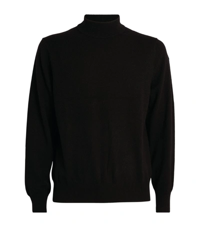 Shop Sandro Cashmere Sweater In Black