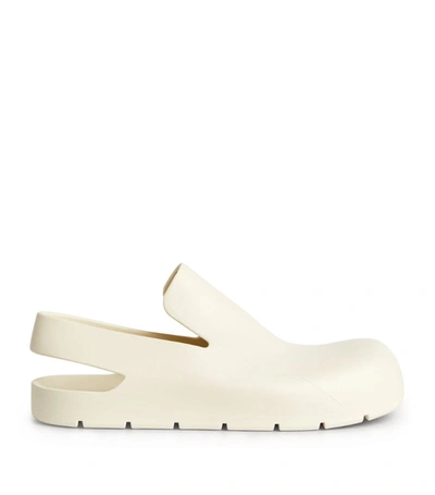 Shop Bottega Veneta Puddle Slingback Sandals In White