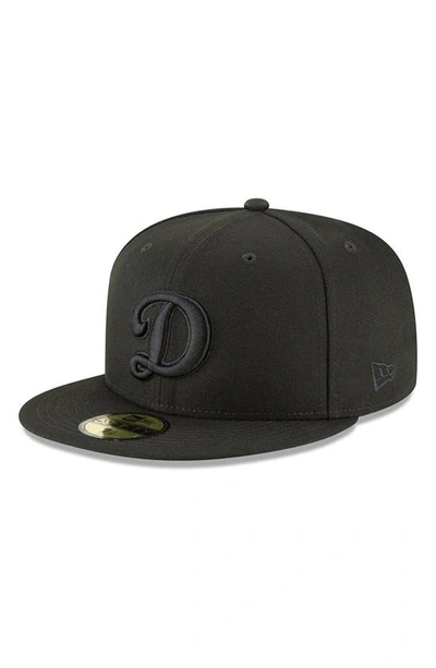 Shop New Era Black Los Angeles Dodgers Secondary Logo Basic 59fifty Fitted Hat