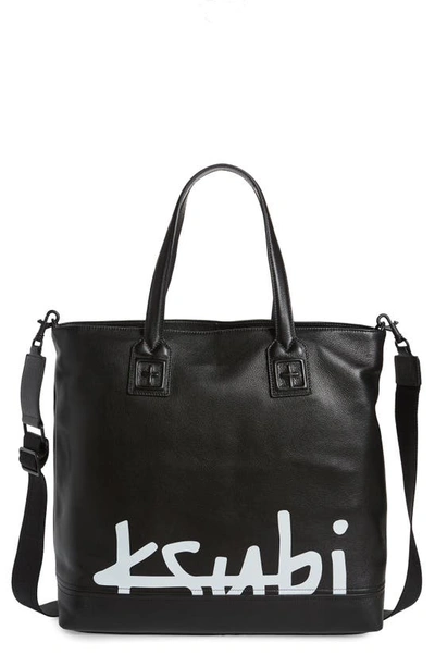 Shop Ksubi Kollector Leather Tote In Assorted