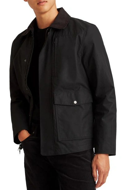 Bonobos Waxed Field Jacket In Black ModeSens