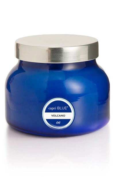 Shop Capri Blue Petite Volcano Scented Jar Candle, One Size oz In Blue Volcano