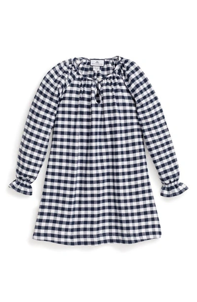 PETITE PLUME PETITE PLUME KIDS' DELPHINE GINGHAM COTTON NIGHTGOWN WNGDNG