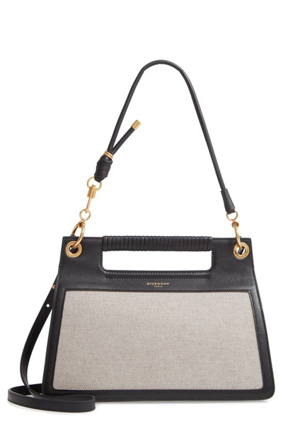 Shop Givenchy Medium Whip Leather Top Handle Bag In Black