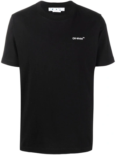 Shop Off-white Caravaggio Arrow Short-sleeve T-shirt In Schwarz