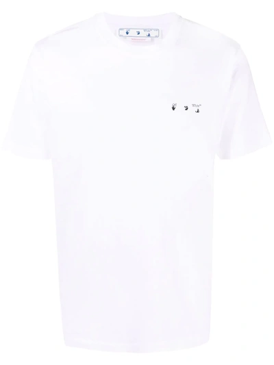 Off-white Caravaggio Painting Short-sleeve T-shirt In Weiss
