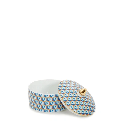 La Doublej Goodie Jar In Cubi Blu