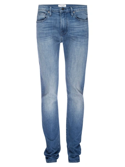Shop Frame Men's L'homme Slim-fit Jeans In Bradbury