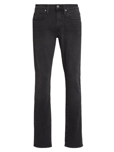 Shop Frame Men's L'homme Slim Stretch Slim-fit Jeans In Fade To Grey