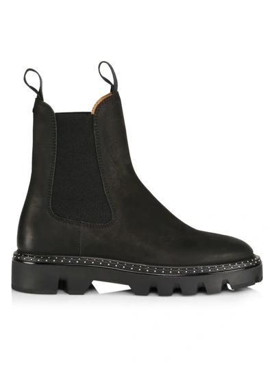 Shop Rag & Bone Women's Quest Leather Chelsea Boots In Black