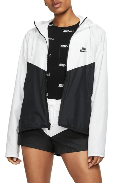 Nike Sportswear Windrunner Water Repellent Jacket In White | ModeSens